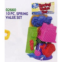 10 PC. BEACH & SAND BOX (1 SET)