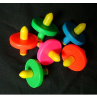 SPINNING PEN TOPS - ASST. COLORS (1 DOZEN)