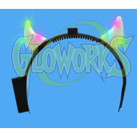 LED DEVIL HORNS - MULTI COLOR (1 PIECE)
