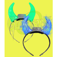 LED DEVIL HORNS CRYSTAL (1 PIECE)