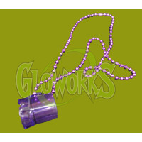 BEER MUG METALLIC BEADS - ASST. COLORS (1 PIECE)