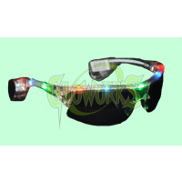 AVIATOR STYLE LED SUNGLASSES - MULTI COLOR (1 PIECE)