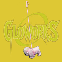 PET ON A LEASH - PINK POODLE (1 PIECE)