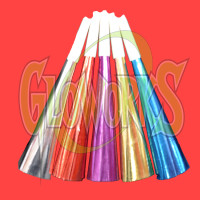 METALLIC ASSORTED HORNS (1 DOZEN)