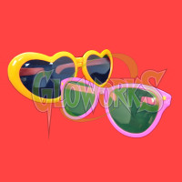 Jumbo Non-Flash Eyeglasses - Asst. Shapes & Colors (1 PIECE)