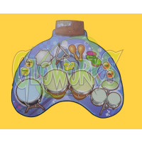 PERCUSSION MIXER PLAYMAT (1 PIECE)
