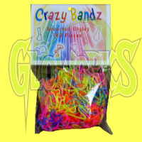 SILLY SHAPED RUBBER BANDS (48 BAGS OF 24)