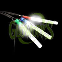 LED GLOWSTICK WITH FLASHLIGHT & WHISTLE (1 PIECE)