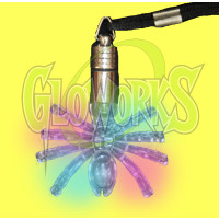 ACRYLIC LED NECKLACE- SPIDER SHAPED (1 PIECE)