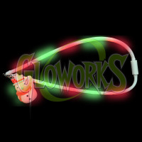 SNOWMAN FLASHING LANYARD (1 PIECE)
