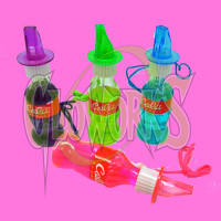 BUBBLE NECKLACE - COKE BOTTLE SHAPED (1 PIECE)