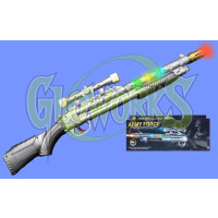 RIFLE STYLE LED GUN WITH SOUND (1 PIECE)