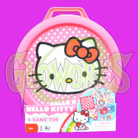 HELLO KITTY TUB FULL OF GAMES (1 PIECE)