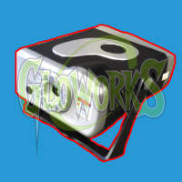 GREEN/RED LASER PROJECTOR WITH 9 PATTERNS (1 PIECE)