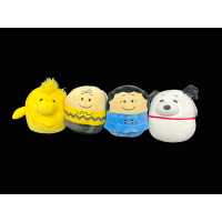 8" ASSORTED PEANUTS SQUISHMALLOW PLUSH