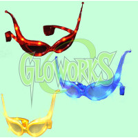 CAT EYE FLASHING SUNGLASSES (1 PIECE)