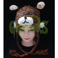 WOOL KNIT BEAR ANIMAL HAT (1 PIECE)