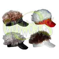 HAT WITH THE FUR - ASST. COLORS (1 PIECE)