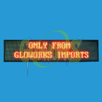 SCROLLING LED SIGN - OUTDOOR USE (1 PIECE)