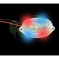 LED SLOW CHANGING FLASHING BULB - FIVE COLORS (1 PIECE)