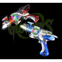 LARGE MAGIC SPINNING BALL GUN - ASST. COLORS (1 PIECE)