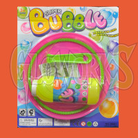 SUPER BUBBLE RING TRAY WITH BUBBLE SOLUTION (1 PIECE)