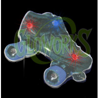 ROLLER SKATE FLASHING MAGNETIC LED PIN