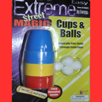 MAGIC CUPS & BALLS (1 PIECE)