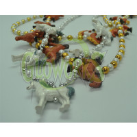 HORSE BEAD NECKLACE - ASSORTED COLORS (1 PIECE)