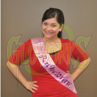 "Bachelorette" Flashing Pink Sash (1 PIECE)