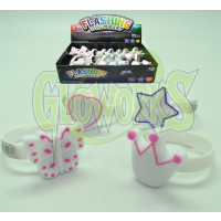 FLASHING BANGLE STYLE BRACELET - ASSORTED STYLES (1 PIECE)