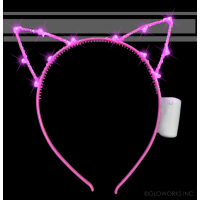 LED FLASHING  CAT EARS (1 PIECE)