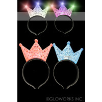 LIGHT UP CROWN HEADBAND (1 PIECE)