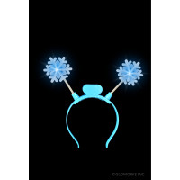 LED CRYSTAL SNOWFLAKE HEADBAND (1 PIECE)
