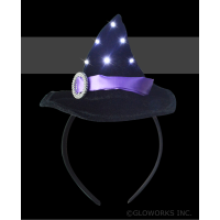 LED FLASHING WITCH HEADBAND (1 PIECE)