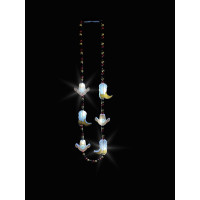 BEADED NECKLACE WITH COWBOY BOOTS AND HATS (1 PIECE)