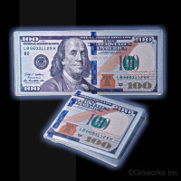 WALLET WITH MONEY PRINT (1 PIECE)