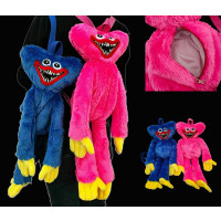 17" ASSORTED COLOR HUGGY WUGGY PLUSH BACKPACK (1 PIECE)