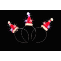 MINI SANTA FLASHING BOPPER HANDBAND (1 PIECE)