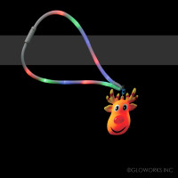 REINDEER HEAD LED LANYARD (1 PIECE)