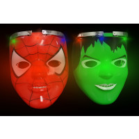 ASSORTED STYLE LED HERO MASK (1 PIECE)