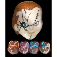 LED DOLL MASK ASSORTMENT (1 PIECE)