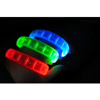 JELLY FLASHING BRACELETS - ASST. COLORS (1 PIECE)