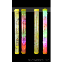 15" LED GIRAFFE/MONKEY PRINT BATON (1 PIECE)