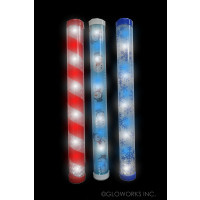 LED ASSORTED STYLE CHRISTMAS BATON (1 PIECE)