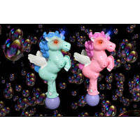 LED ASSORTED UNICORN BUBBLE WAND (1 PIECE)