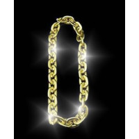 LED GOLD LINK CHAIN NECKLACE (1 PIECE)