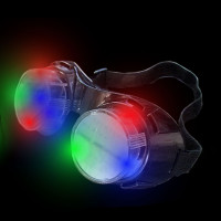 LED FLASHING GOGGLES (1 PAIR)