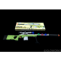 LED TOY GUN WITH SCOPE AND SOUND (1 PIECE)