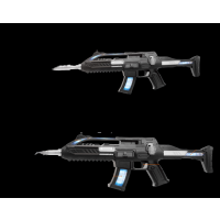 LED SPACE RIDER GUN (1 PIECE)